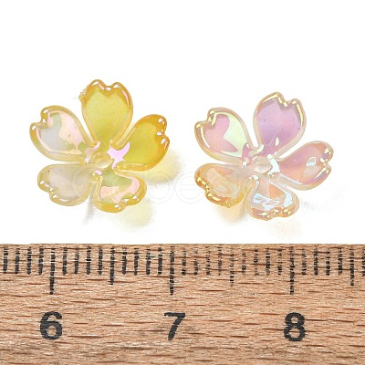 UV Plating Opaque Acrylic Beads AC-CBA99FE-06-L-1