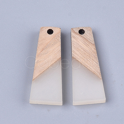 Resin & Wood Pendants X-RESI-S358-59A-1