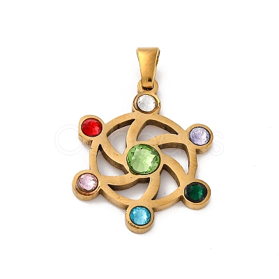 304 Stainless Steel Pendants STAS-L280-01G-01-1