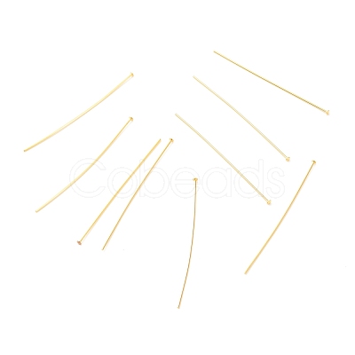 Brass Flat Head Pins KK-F824-114F-G-1