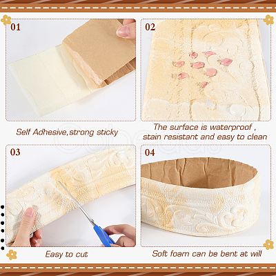 Self-Adhesive PE Contact Paper AJEW-WH20001-94B-01-1
