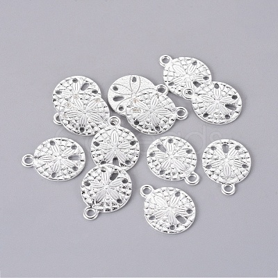 Tibetan Style Alloy Pendants TIBEP-GC017-S-RS-1