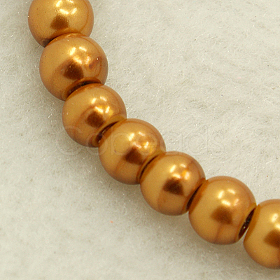 Glass Pearl Beads Strands HY-10D-B68-1