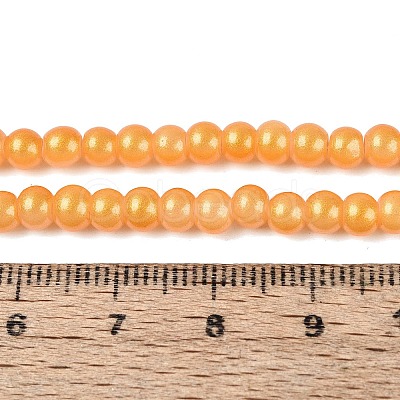 Baking Paint Glass Pearl Beads Strands DGLA-ZX001-05A-12-1