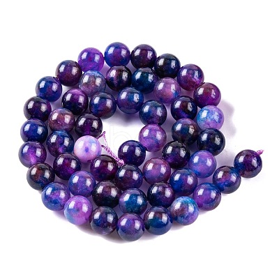 Natural Malaysia Jade Beads Strands X-G-A146-8mm-C10-1