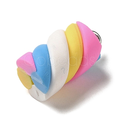 Opaque Resin Imitation Food Pendants FIND-Z006-04C-1