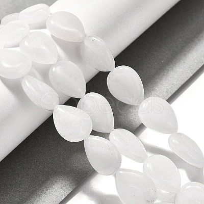 Natural Topaz Jade Beads Strands G-P561-B17-01-1