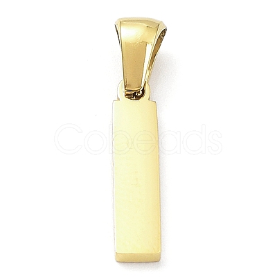 Ion Plating(IP) 316L Surgical Stainless Steel Pendants STAS-Q247-01G-09-1