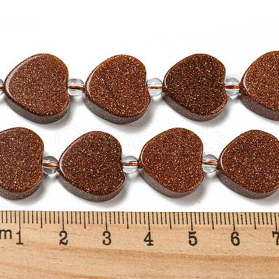 Synthetic Goldstone Beads Strands G-G072-D04-01-1