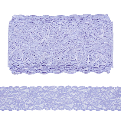 Nylon Lace Ribbon OCOR-WH0105-042A-1