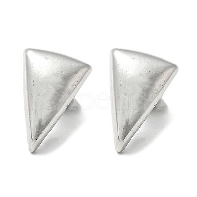 Non-Tarnish 304 Stainless Steel Stud Earrings Findings X-STAS-G320-01B-P-1