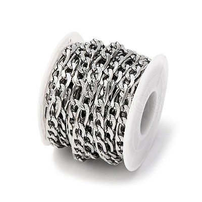 304 Stainless Steel Figaro Chains CHS-K023-05P-1