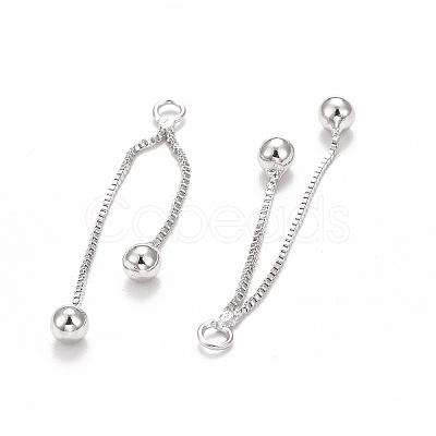 Rack Plating Brass Tassel Pendants LS-KK-C236-02P-1