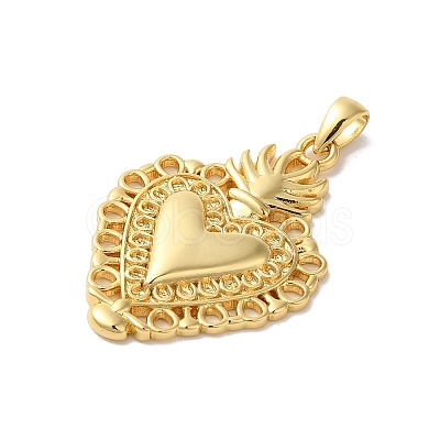 Rack Plating Brass Pendants KK-G504-12G-1