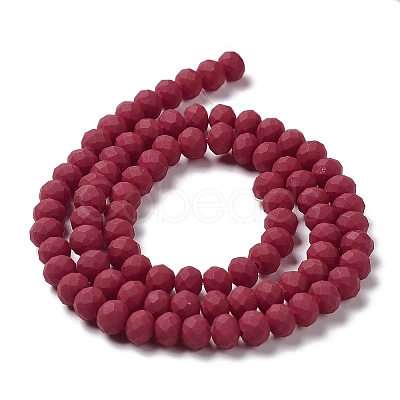 Glass Beads Strands X1-EGLA-A034-P8mm-MD02-1