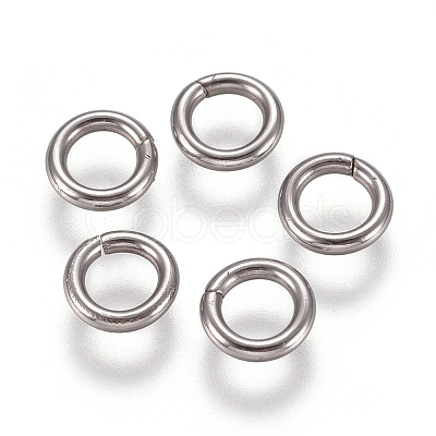304 Stainless Steel Soldered Closed Jump Rings STAS-E482-15A-1