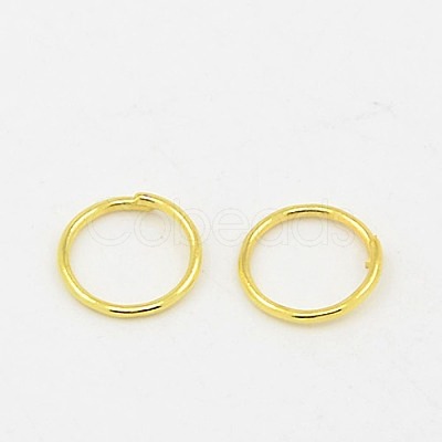 Iron Open Jump Rings JR6MM-M-1