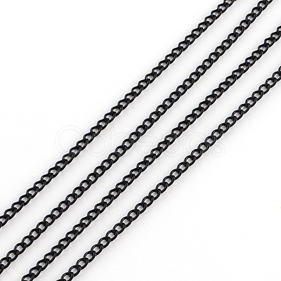 Electrophoresis Unwelded Iron Curb Chains X-CH-R067-05-1