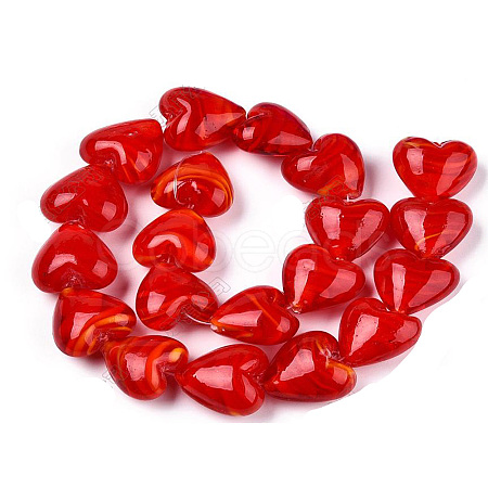 Handmade Lampwork Beads X-LAMP-DT122J-B-1