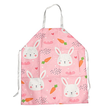 Easter Theme Flax Sleeveless Apron PW-WG92721-04-1