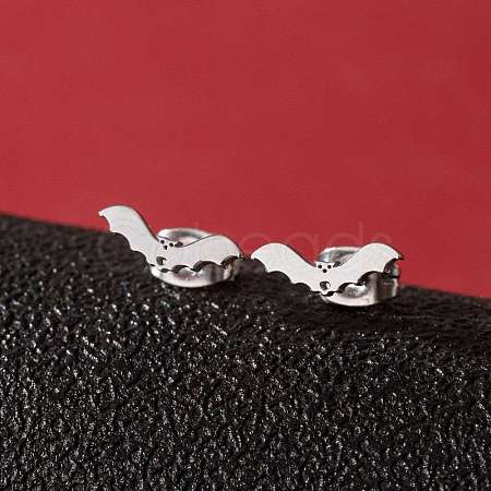 Stainless Steel Small Animal Stud Earrings for Women PW-WG87B69-10-1