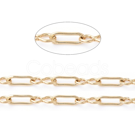 Ion Plating(IP) 304 Stainless Steel Link Chains CHS-D032-04G-1