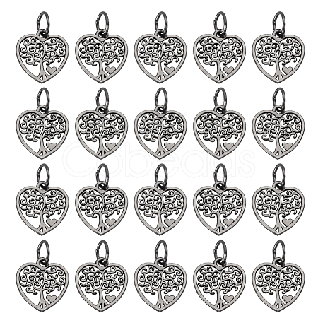 40Pcs Alloy Pendant PALLOY-GA00034-1
