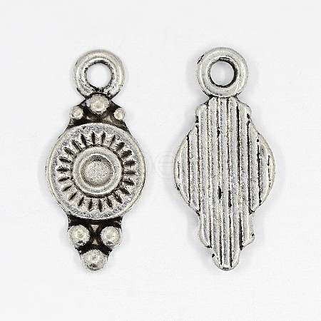 Tibetan Style Alloy Charms EA270Y-1