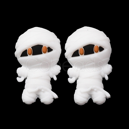 Halloween Silicone Focal Beads SL-CBADC51-13-1