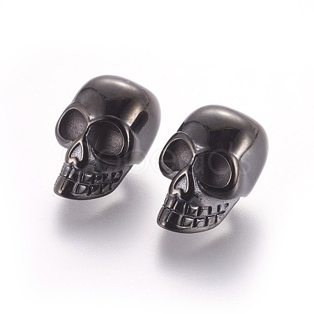 304 Stainless Steel Beads STAS-P237-39B-1