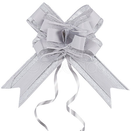 Plastic Bowknot Pull Bows AJEW-WH20064-74D-1