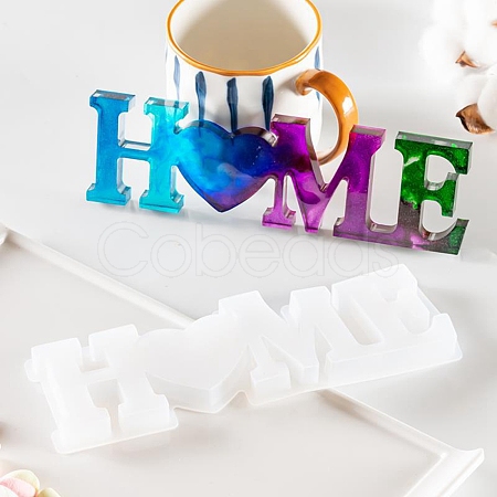 DIY Word Home Silicone Molds LS-DIY-L042-001-1