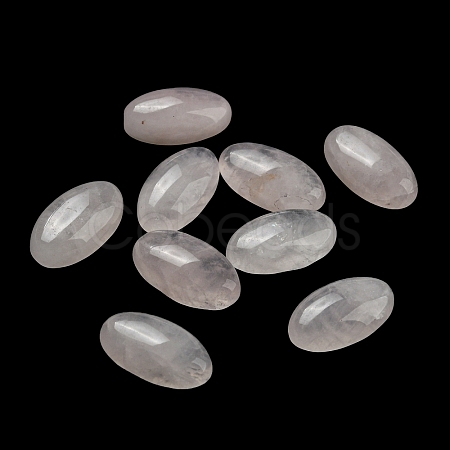 Natural Rose Crystal Cabochons G-B050-12-1