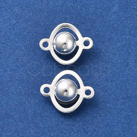 Brass Connector Charms KK-F907-24S-1
