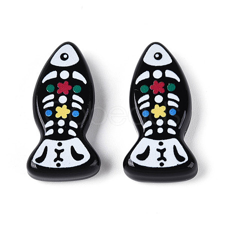 Printed Opaque Resin Beads RESI-N043-22A-1