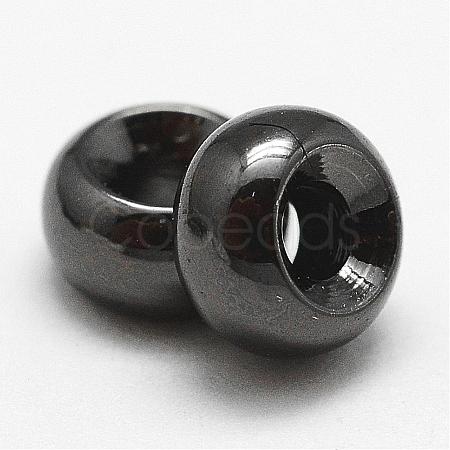 Brass Spacer Beads KK-P056-09B-NR-1