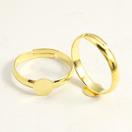 Adjustable Brass Pad Ring Bases KK-WH0001-002G-RS-1