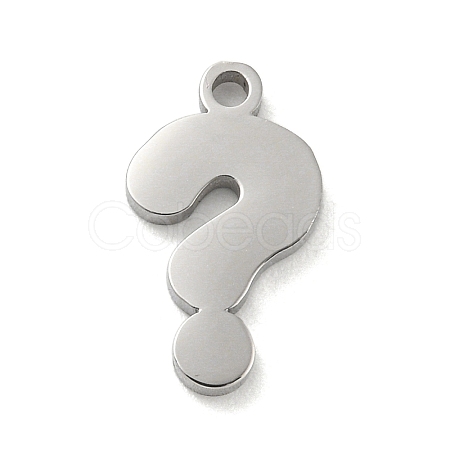 304 Stainless Steel Pendants STAS-M069-02F-P-1
