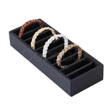 10-Slot PU Leather Bracelet Organizer Trays AJEW-WH0471-128A-1