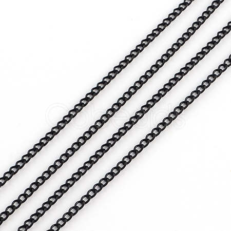 Electrophoresis Unwelded Iron Curb Chains X-CH-R067-05-1
