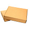 Kraft Paper Folding Box, Corrugated Board Box, Postal Box, Tan, 36x26x6cm