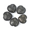 Natural Pyrite Healing Stones, Heart Stones, Pocket Palm Stones for Reiki Balancing, 30x30mm