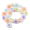 Glass Beads Strands LAMP-R145-01-2