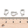 SHEGRACE Brass Fold Over Clasps XGR0145P-162P-3
