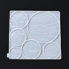 Planet DIY Decoration Silicone Molds DIY-G046-24-2