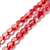 Transparent Glass Beads Strand GLAA-F112-03I-1