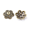 Tibetan Style Alloy Bead Caps MLF10883Y-NF-2