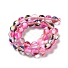 Synthetic Moonstone Beads Strands G-P528-J01-10-2