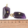 Natural Amethyst Pendants GG-CBA51ED-04G-02-2