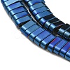 Electroplated Non-magnetic Synthetic Hematite Beads Strands G-C106-B02-07A-3